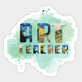 Art Teacher Sticker